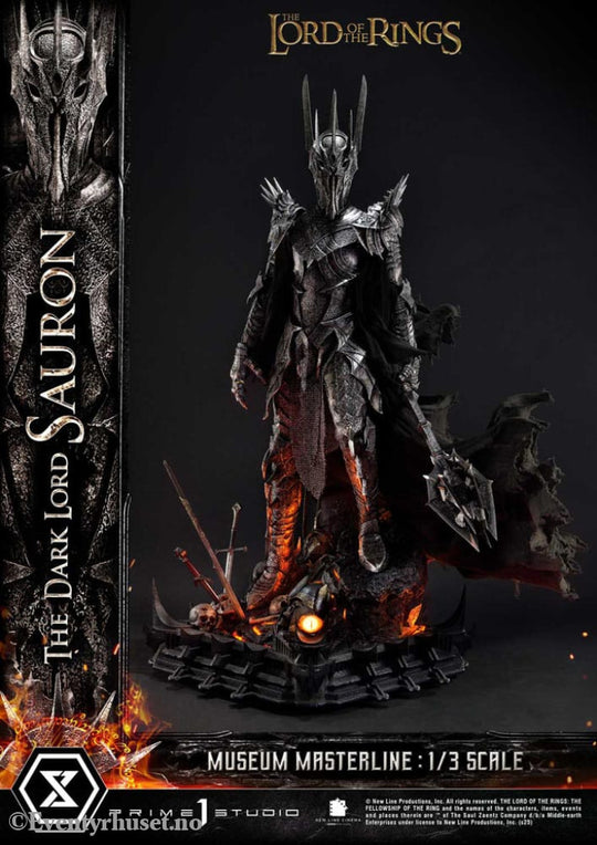 Lord of the Rings Museum Masterline Series Statue 1/3 The Dark Lord Sauron Bonus Version 117 cm Collectibles