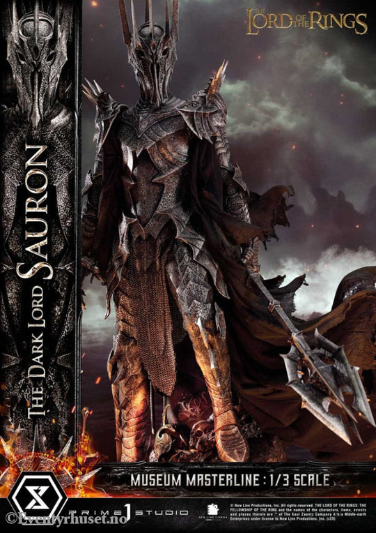 Lord of the Rings Museum Masterline Series Statue 1/3 The Dark Lord Sauron Bonus Version 117 cm Collectibles