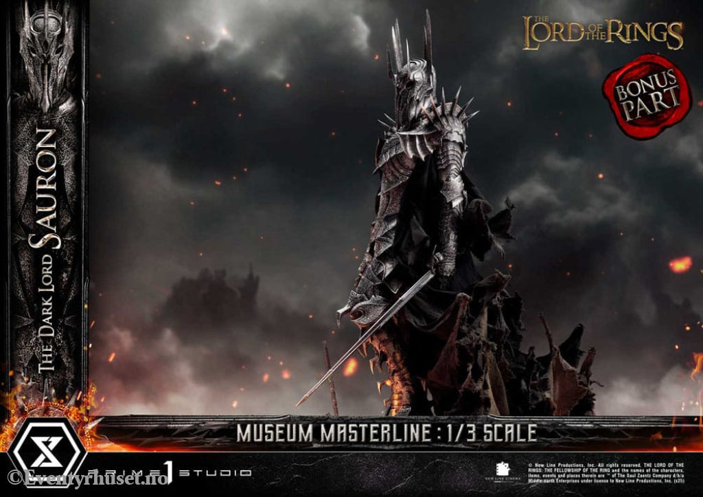 Lord of the Rings Museum Masterline Series Statue 1/3 The Dark Lord Sauron Bonus Version 117 cm Collectibles