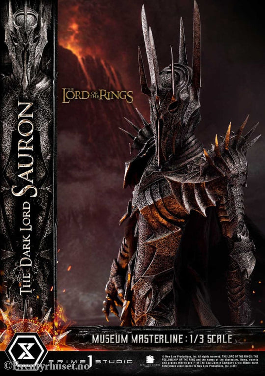 Lord of the Rings Museum Masterline Series Statue 1/3 The Dark Lord Sauron Bonus Version 117 cm Collectibles