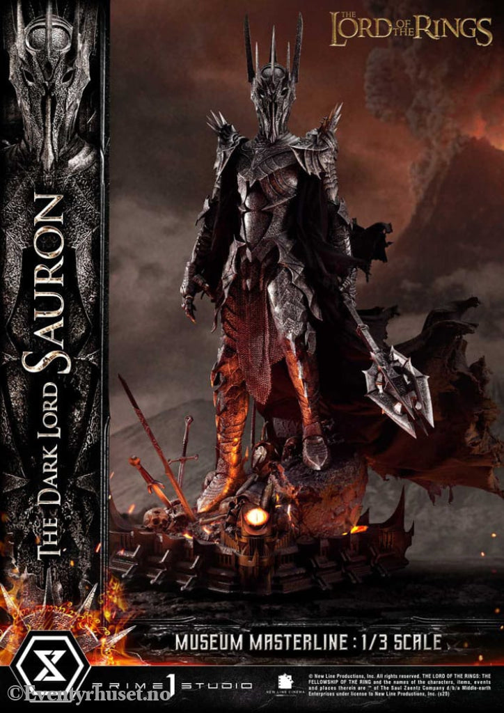 Lord of the Rings Museum Masterline Series Statue 1/3 The Dark Lord Sauron Bonus Version 117 cm Collectibles