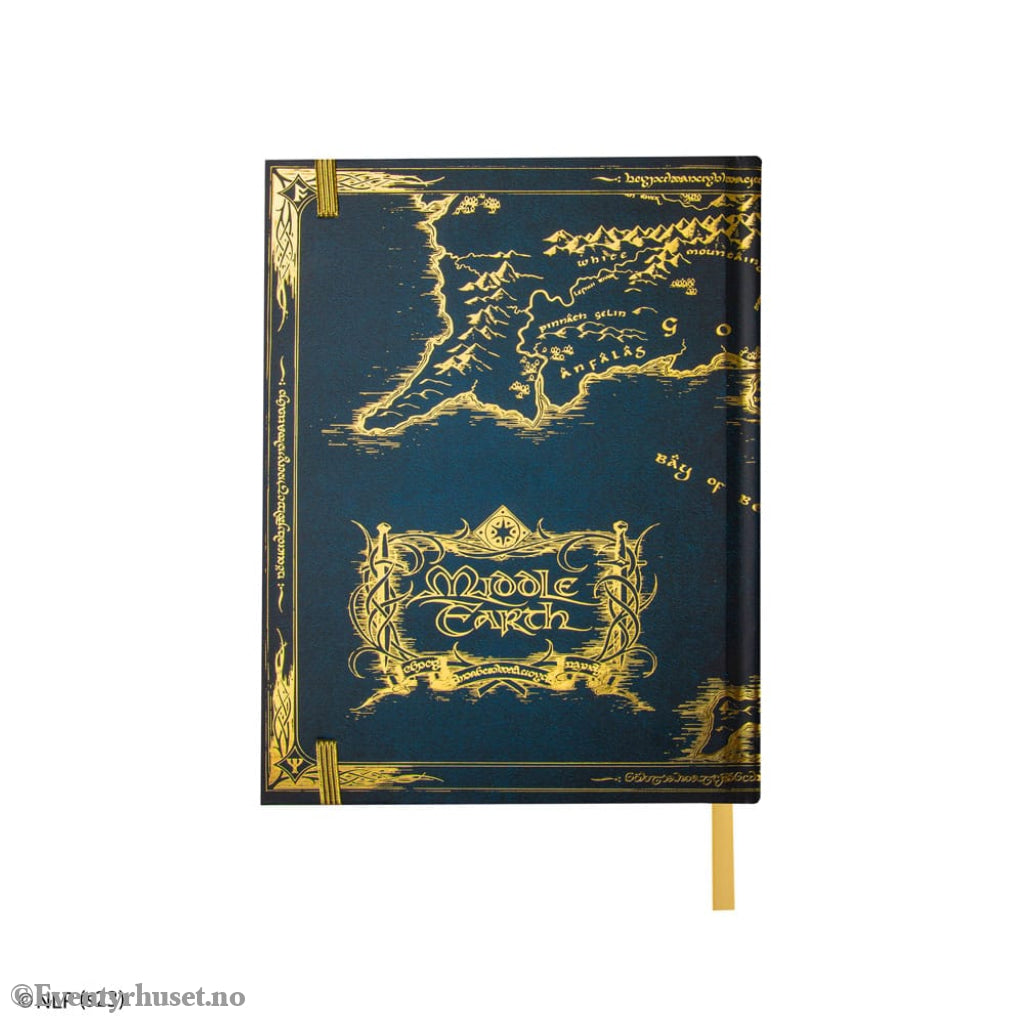 Lord of the Rings Notebook Map of Middle Earth Home & Gifts