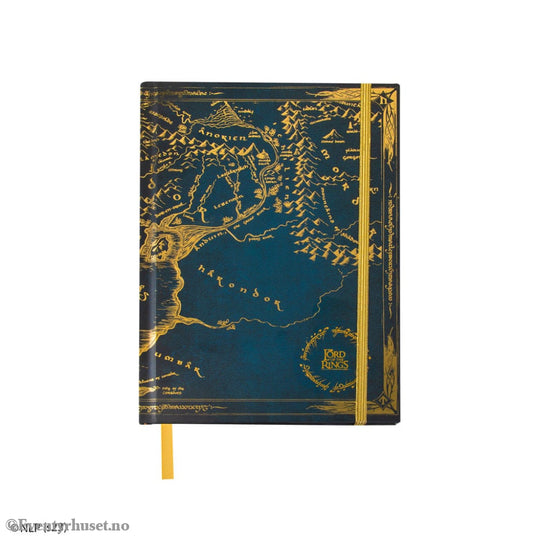 Lord of the Rings Notebook Map of Middle Earth Home & Gifts