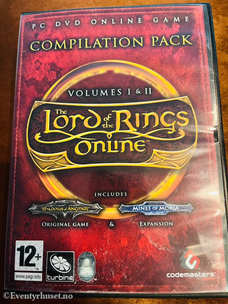 Lord Of The Rings Online - Compilation Pack Vol I & Ii. Pc-Spill. Pc Spill