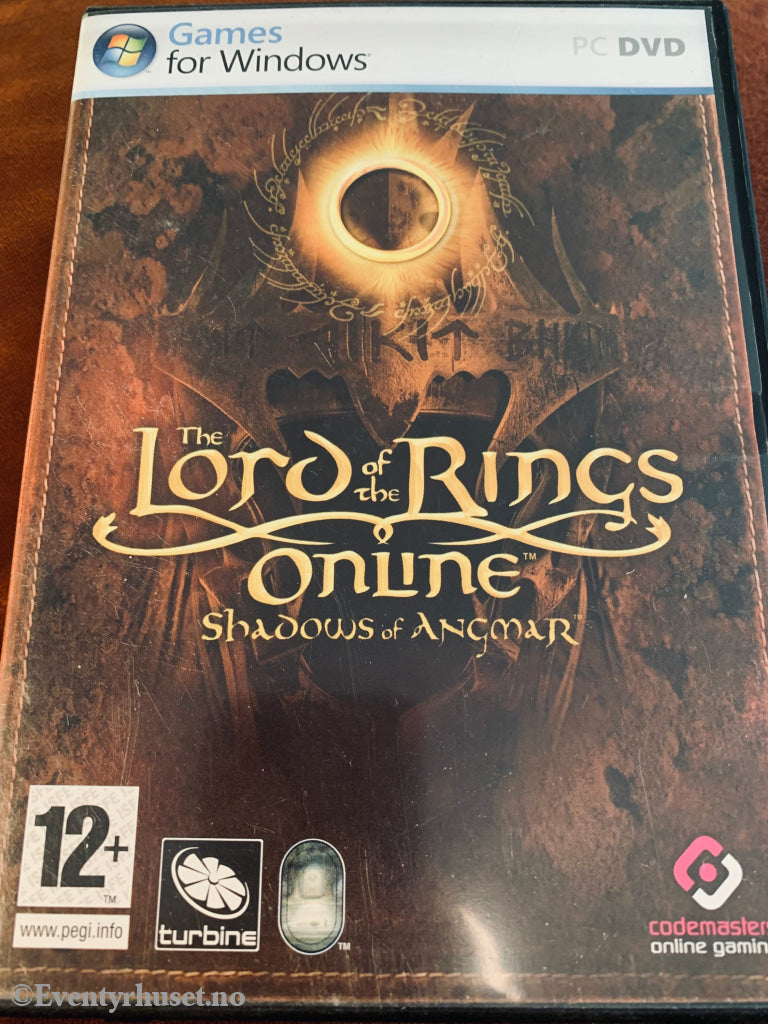 Lord Of The Rings Online - Shadows Angmar. Pc-Spill. Pc Spill