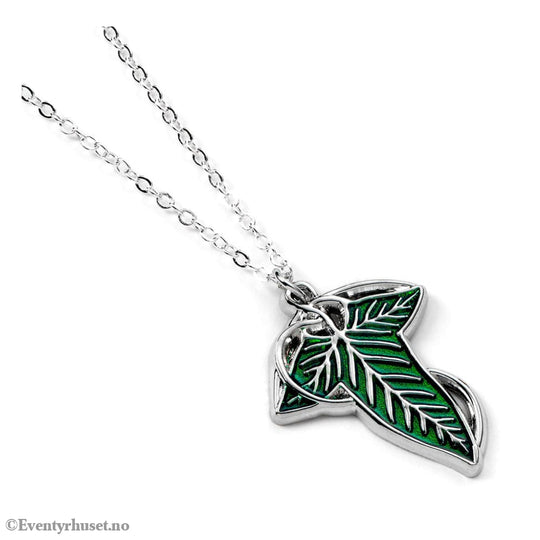 Lord of the Rings Pendant & Necklace The Leaf of Lorien Fashion & Accessories