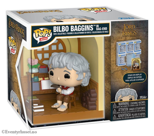 Lord of the Rings POP! Nooks Vinyl Diorama Bilbo Baggins Collectibles