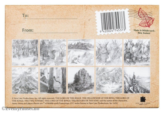 Lord of the Rings Postcards Set Concept Art by Alan Lee: The Lord of the Rings 15 x 12 cm Home & Gifts