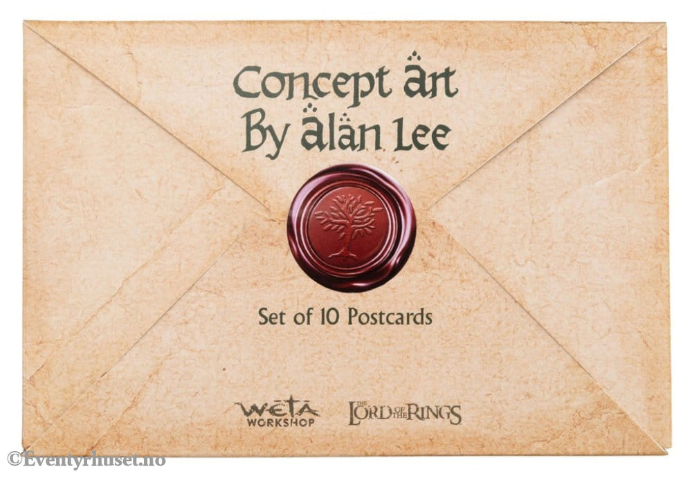 Lord of the Rings Postcards Set Concept Art by Alan Lee: The Lord of the Rings 15 x 12 cm Home & Gifts