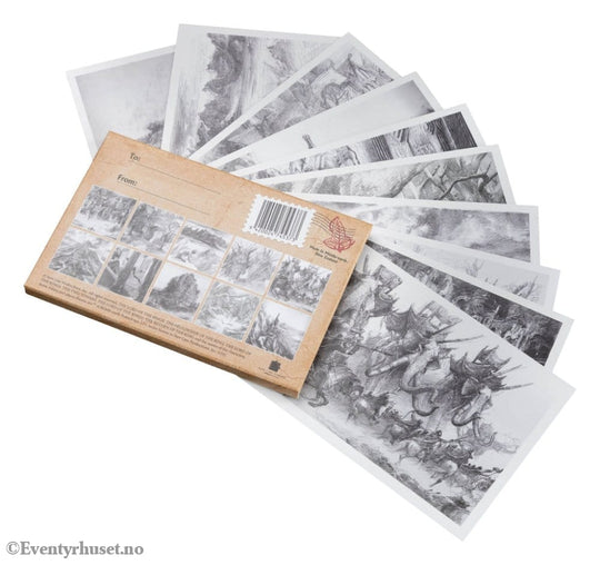 Lord of the Rings Postcards Set Concept Art by Alan Lee: The Lord of the Rings 15 x 12 cm Home & Gifts