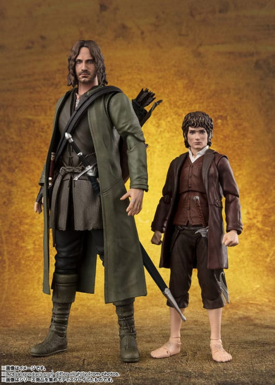 Lord of the Rings S.H. Figuarts Action Figures Frodo Baggins & Gollum Manga & Anime