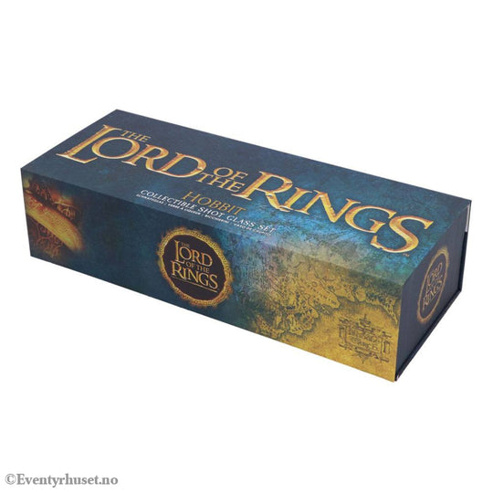 Lord of the Rings Shotglass 4-Pack Hobbits Home & Gifts