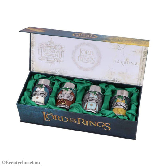 Lord of the Rings Shotglass 4-Pack Hobbits Home & Gifts