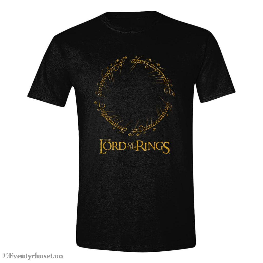 Lord of the Rings T-Shirt Logo Inscription Size L Fashion & Accessories