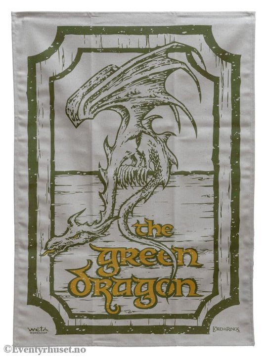 Lord of the Rings Tea Towel 2-Pack Green Dragon & Prancing Pony 69 cm Home & Gifts