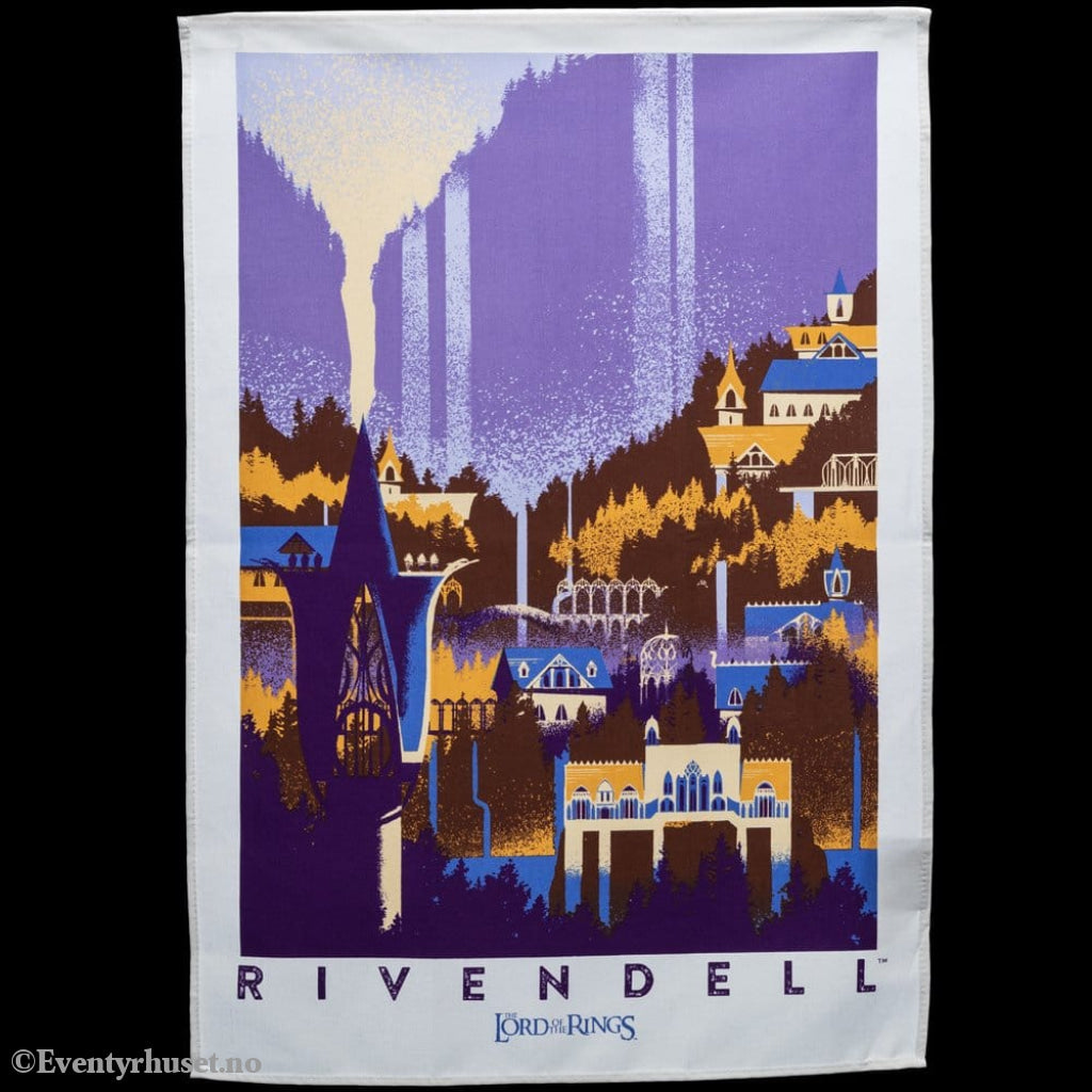 Lord of the Rings Tea Towel 2-Pack Rivendell & Hobbiton 70 cm Home & Gifts
