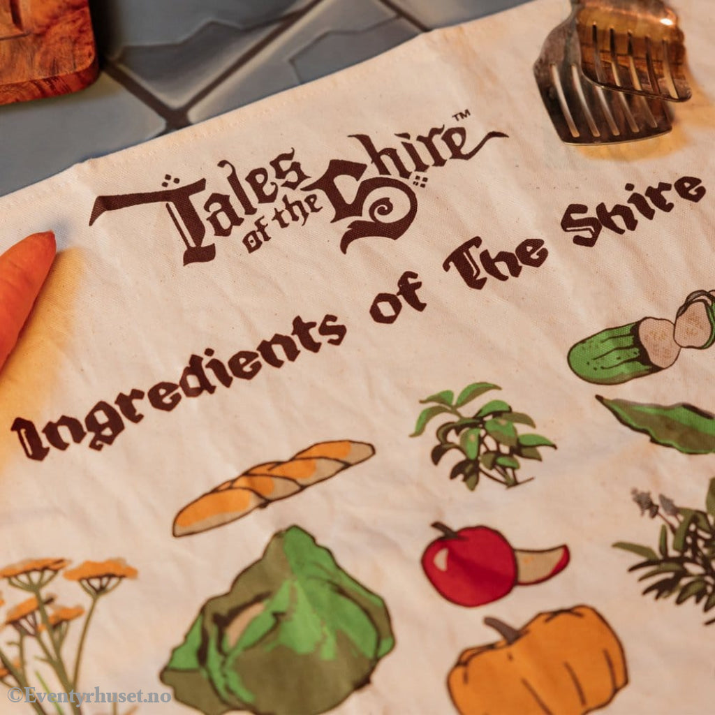 Lord of the Rings Tea Towel Ingredients of The Shire (Tales of the Shire (2025)) 69 cm Home & Gifts