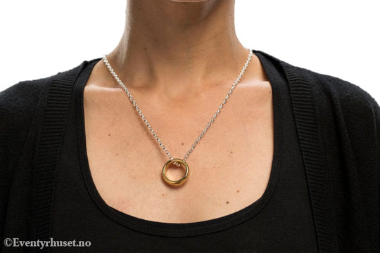 Lord of the Rings Tungsten Ring The One Ring (gold plated) Size 7 Fashion & Accessories