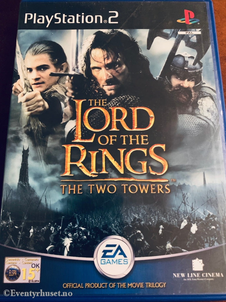 Lord Of The Rings - The Two Towers (Ringenes Herre). Ps2. Ps2