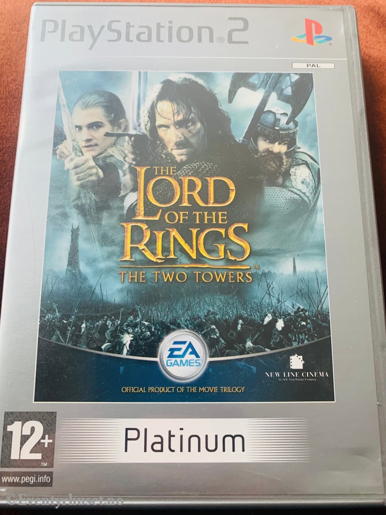 Lord Of The Rings - The Two Towers (Ringenes Herre). Ps2. Ps2