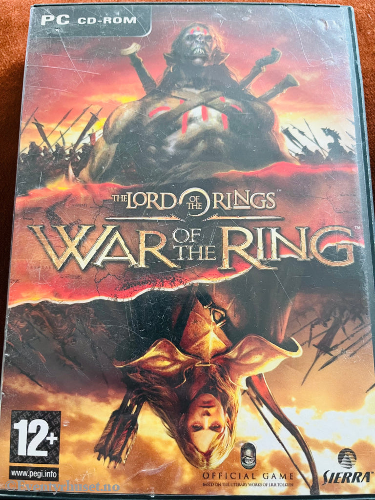 Lord Of The Rings - War Of The Ring. Pc - Spill. Pc Spill