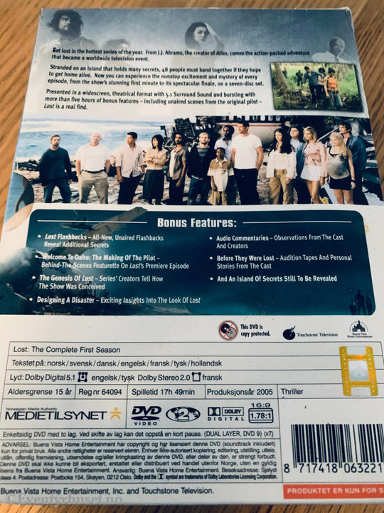 Lost – The Complete First Season. 2005. DVD samleboks