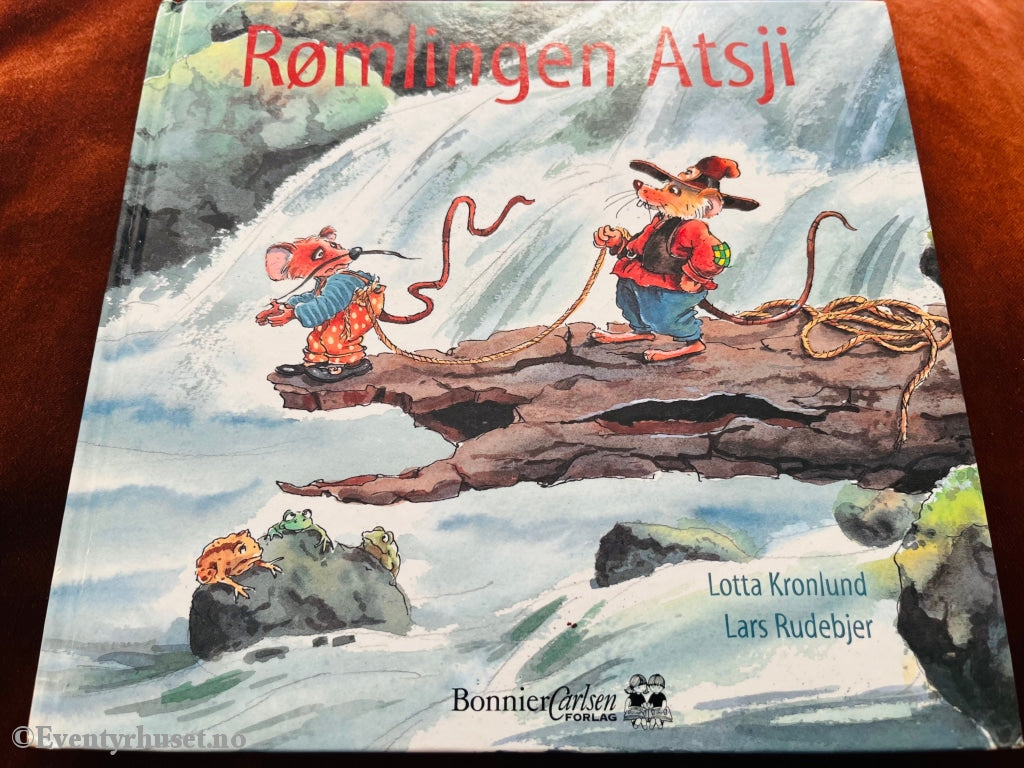 Lotta Kronlund & Lars Rudebjer. 1995. Rømlingen Atsji. Fortelling