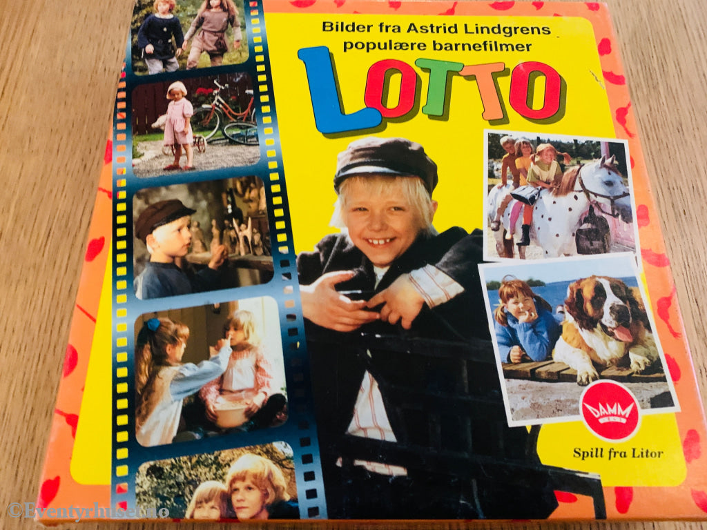 Lotto – Bilder fra Astrid Lindgrens populære barnefilmer. Lotto