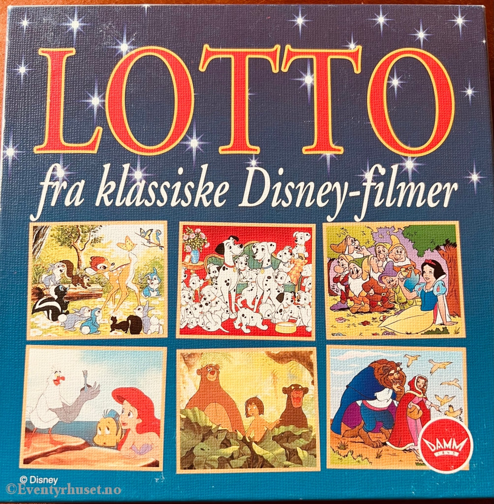 Lotto Fra Klassiske Disney-Filmer. 1996. Brettspill