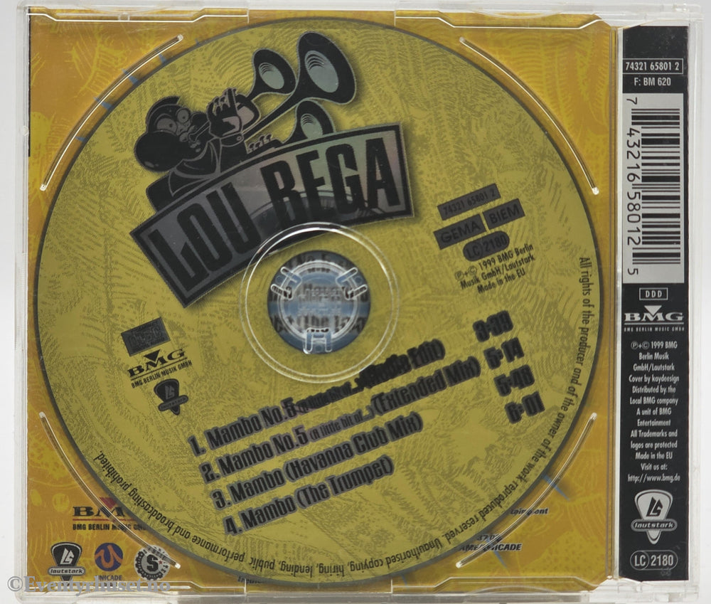 Lou Bega / 1999 / Mambo No. 5 / CD singel
