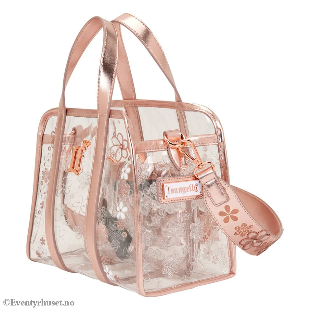 Loungefly Crossbody Bag Clear Floral Fashion & Accessories