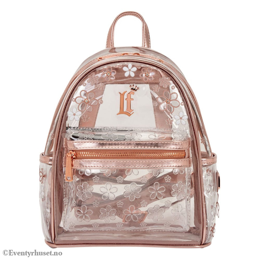 Loungefly Mini Backpack Clear Floral Fashion & Accessories