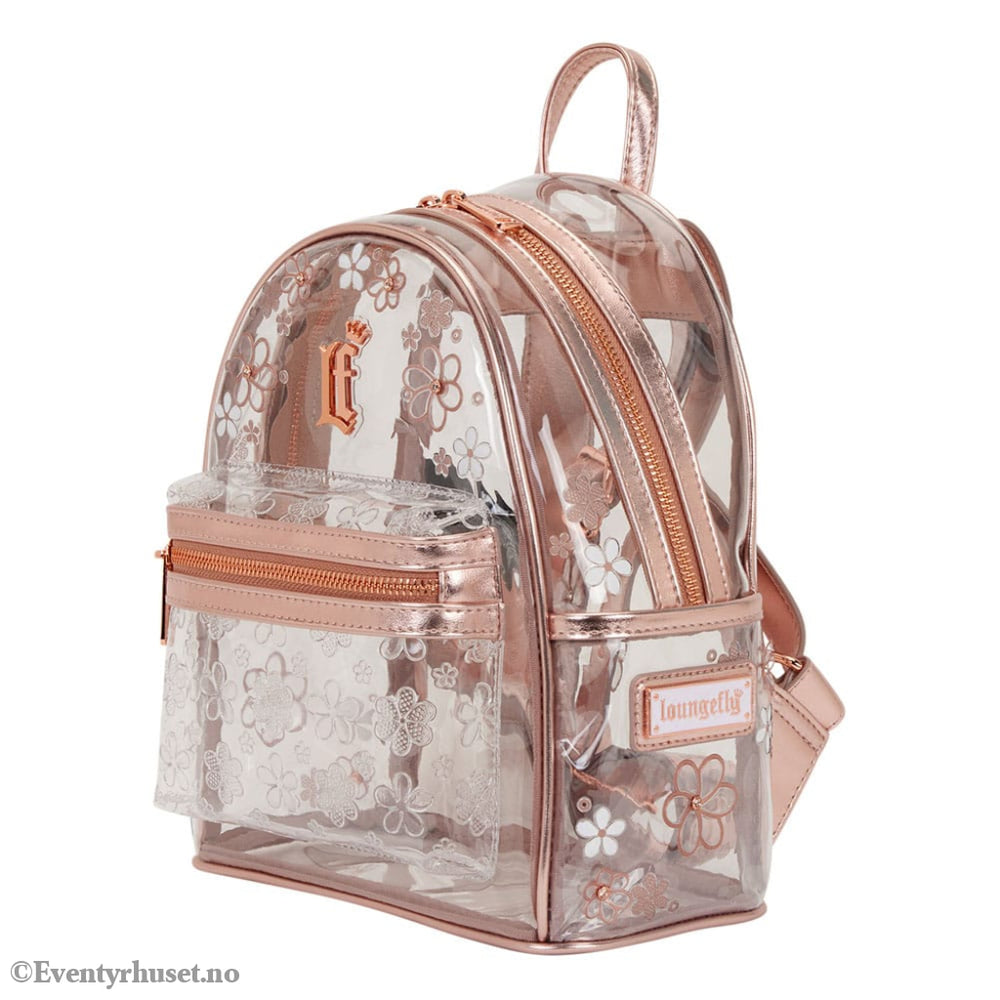 Loungefly Mini Backpack Clear Floral Fashion & Accessories