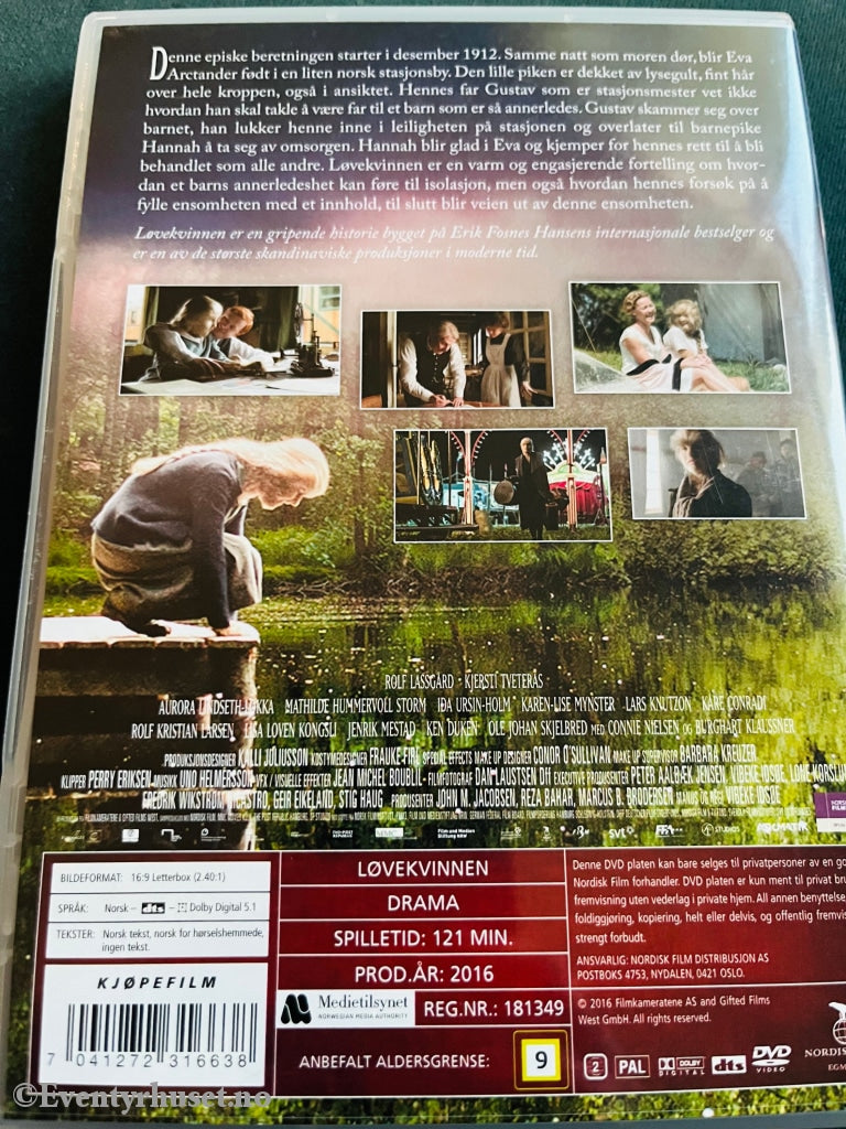 Løvekvinnen. Dvd. Dvd