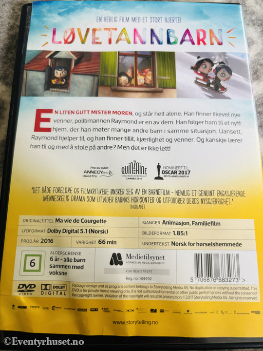 Løvetannbarn. DVD.