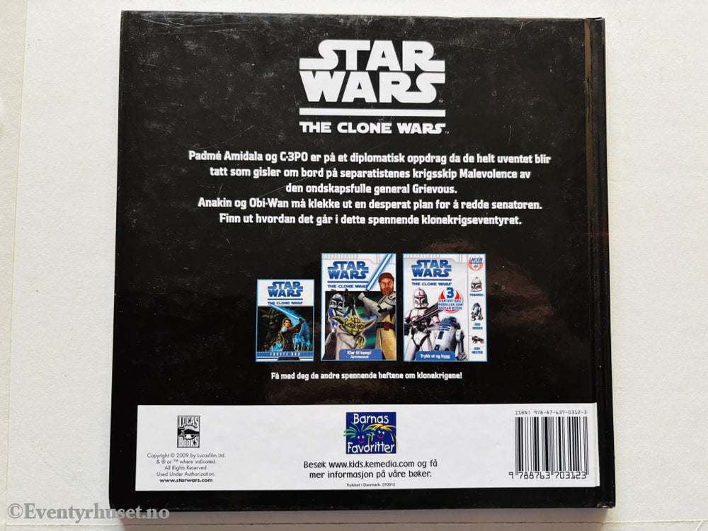 Lucasfilm. Star Wars: The Clone Wars – Knus Malevolence. 2008. Barnebok.