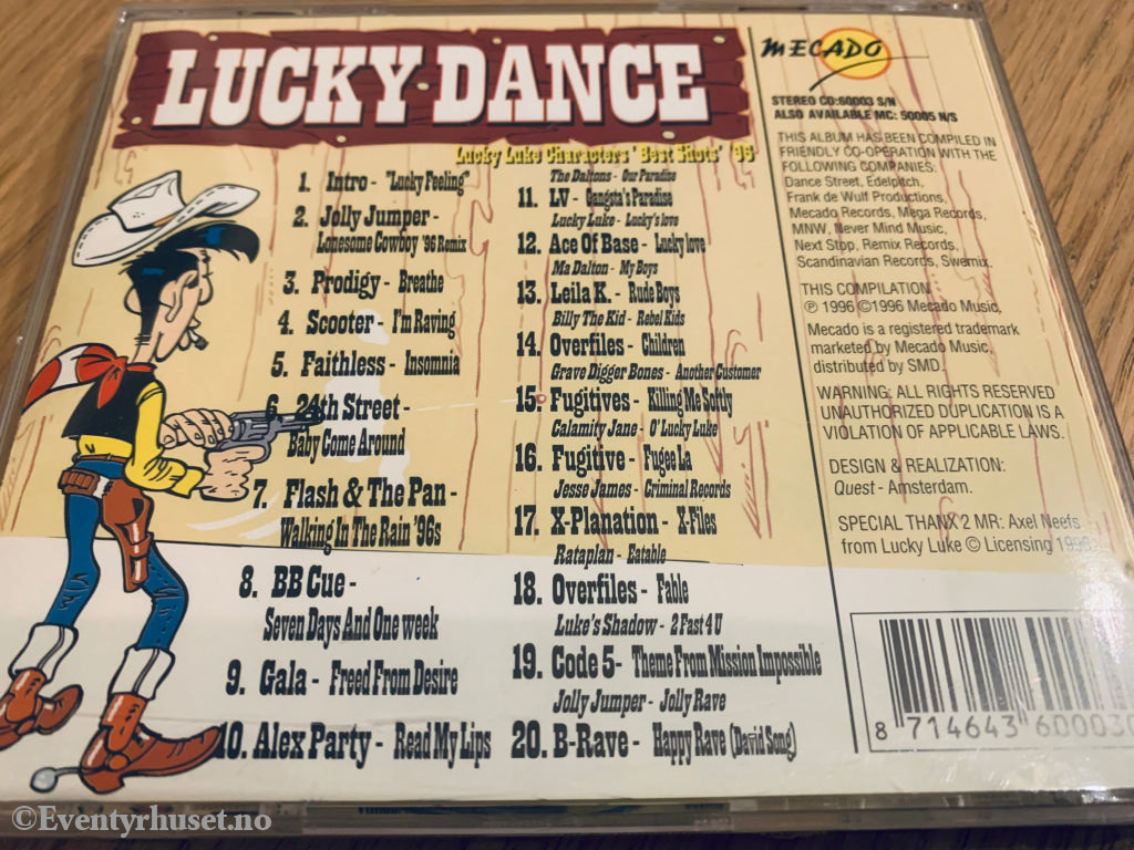 Lucky Dance (Lucky Luke). 1996. Cd. Cd