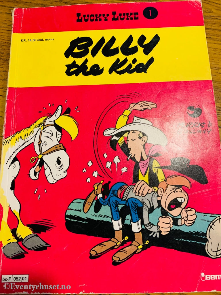Lucky Luke 01. Billy The Kid. 1971/78. Tegneseriealbum