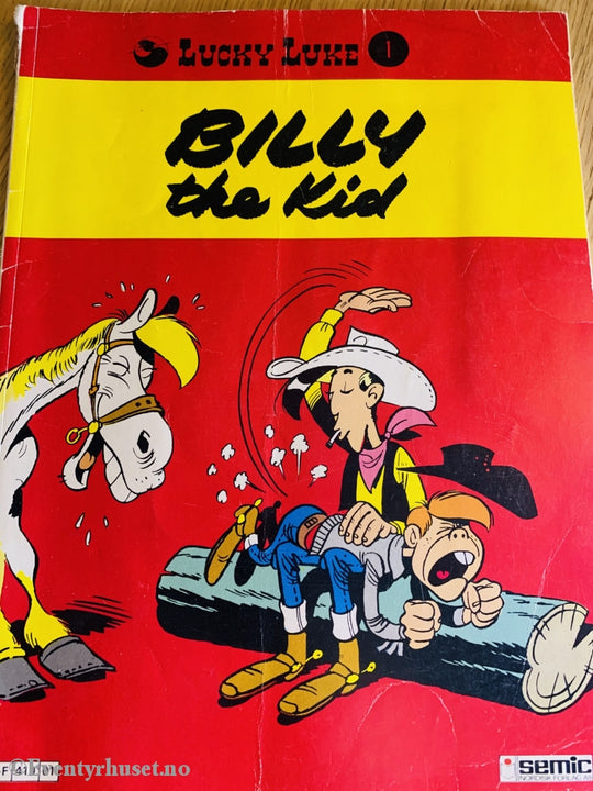 Lucky Luke 01. Billy The Kid. 1986. Tegneseriealbum