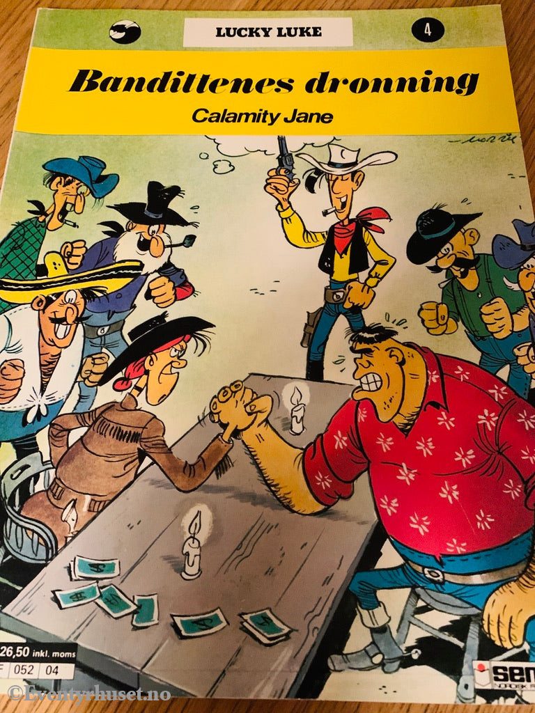 Lucky Luke 04. Bandittenes Dronning - Calamity Jane. 1971/86. Tegneseriealbum