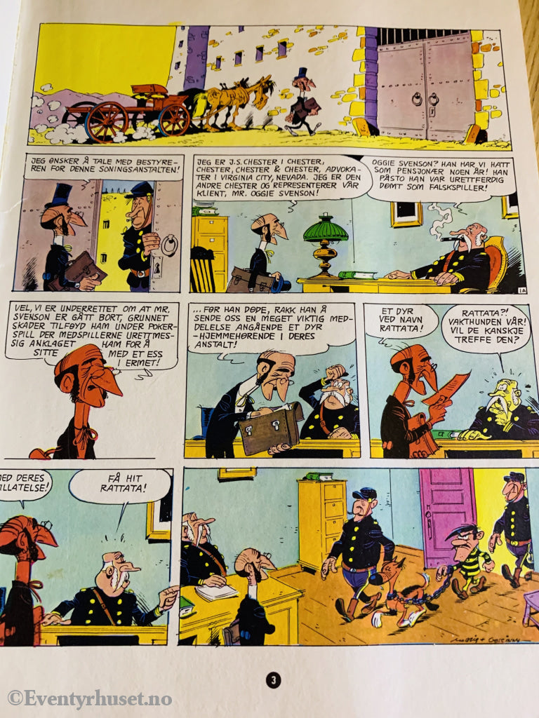 Lucky Luke 05. Arvingen Rattata. 1974/81. Tegneseriealbum