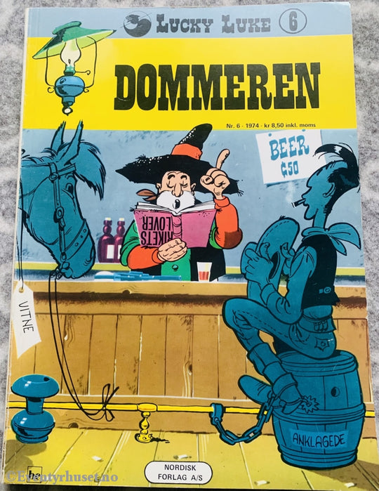 Lucky Luke 06. Dommeren. 1974. Tegneseriealbum