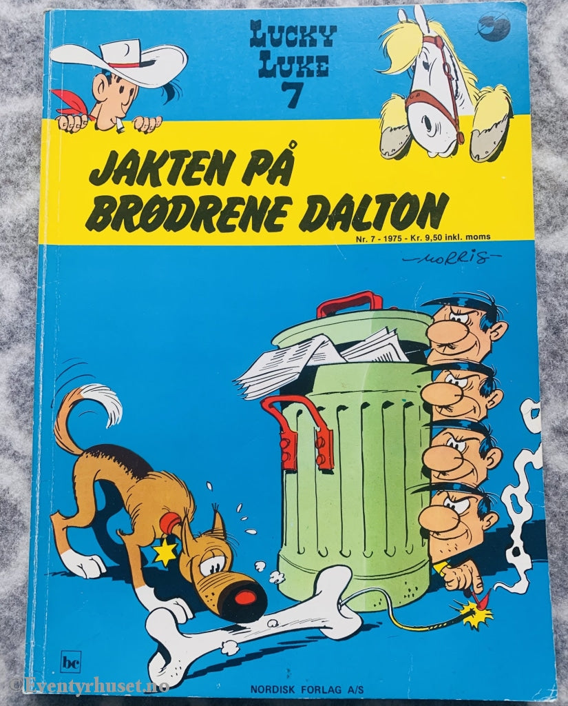 Lucky Luke 07. Jakten På Brødrene Dalton. 1975. Tegneseriealbum