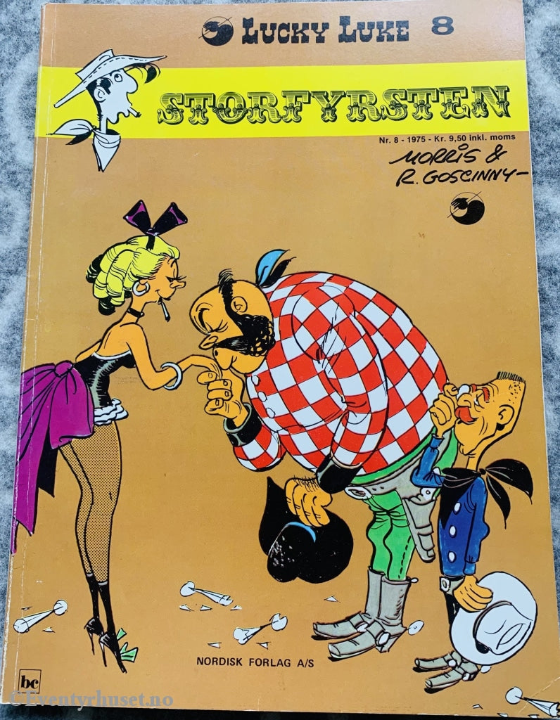 Lucky Luke 08. Storfyrsten. 1975. Tegneseriealbum