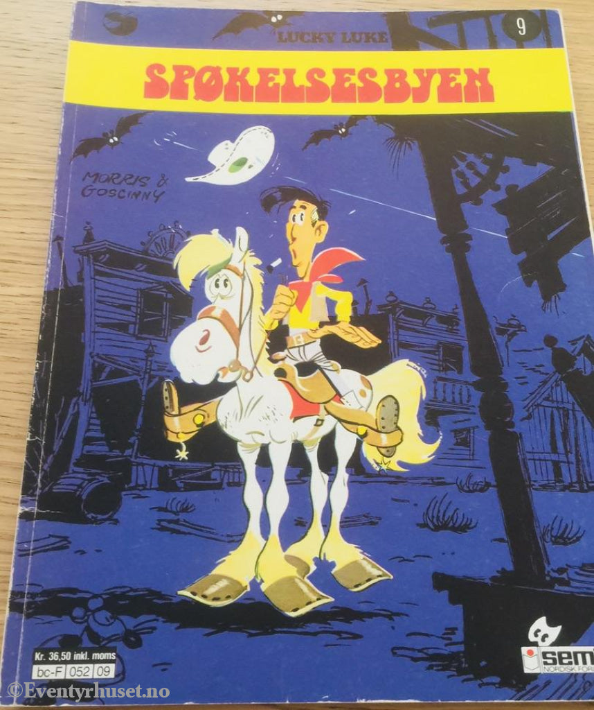 Lucky Luke 09. Spøkelsesbyen. 1971/90. Tegneseriealbum