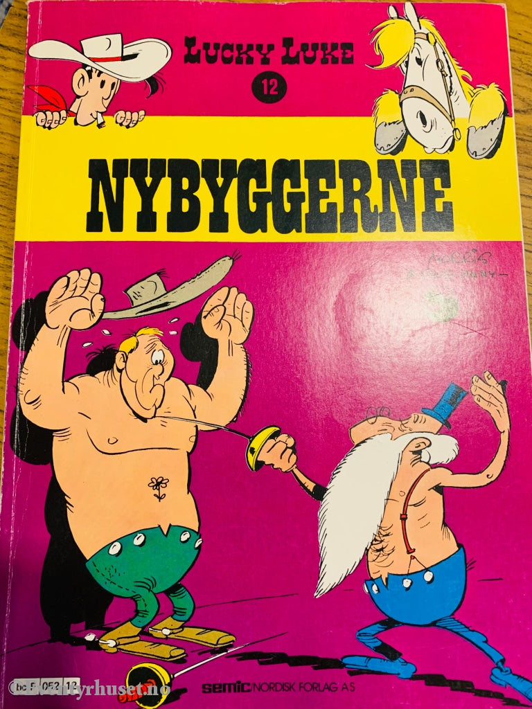 Lucky Luke 12. Nybyggerne. 1971/83. Tegneseriealbum