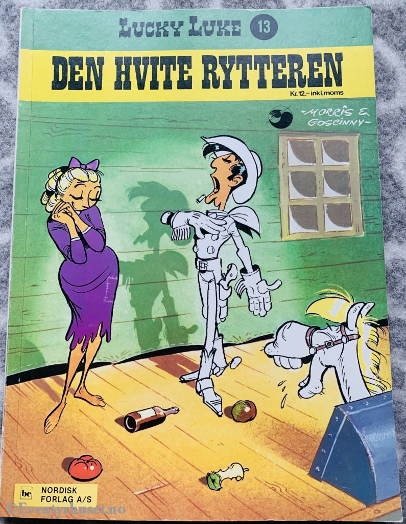 Lucky Luke 13. Den Hvite Rytteren. 1976. Tegneseriealbum