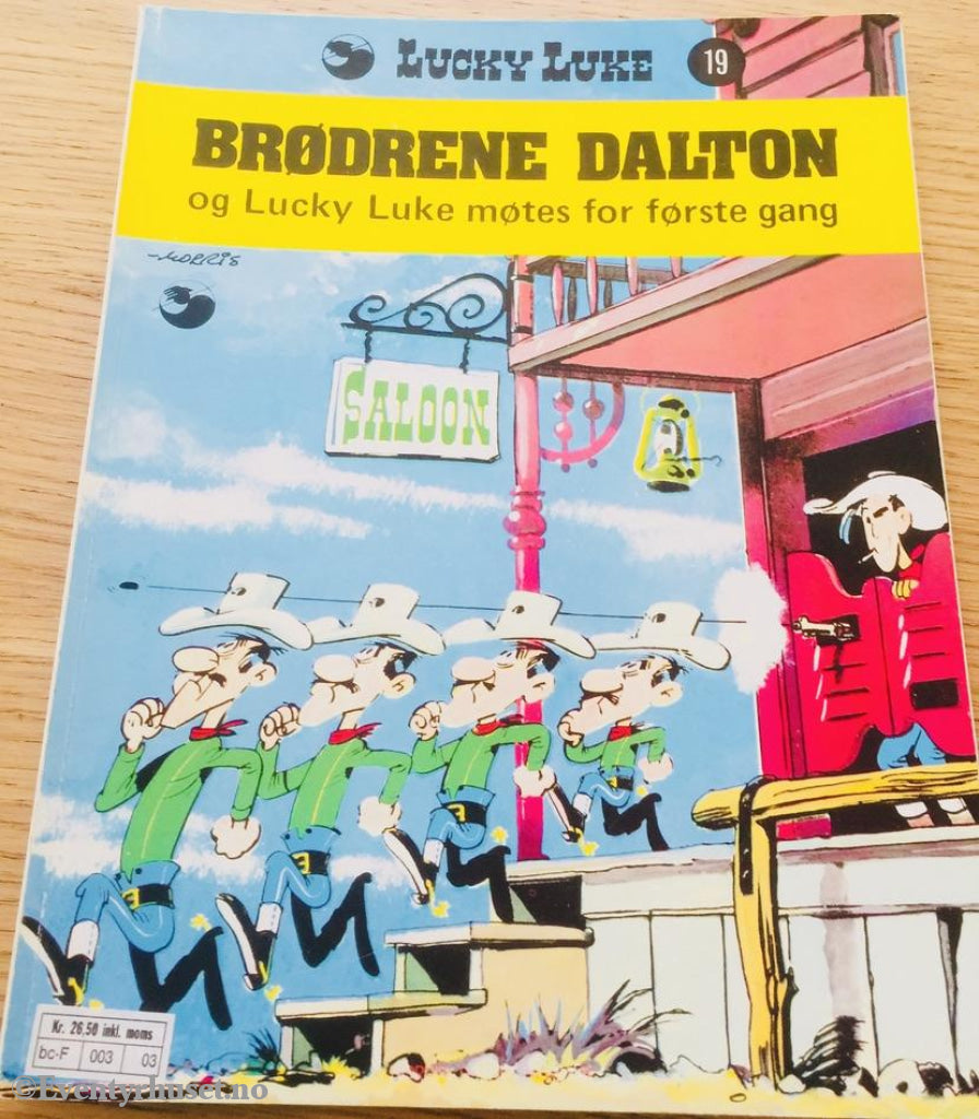 Lucky Luke 19. Brødrene Dalton Og Møtes For Første Gang. 1978/84. Tegneseriealbum