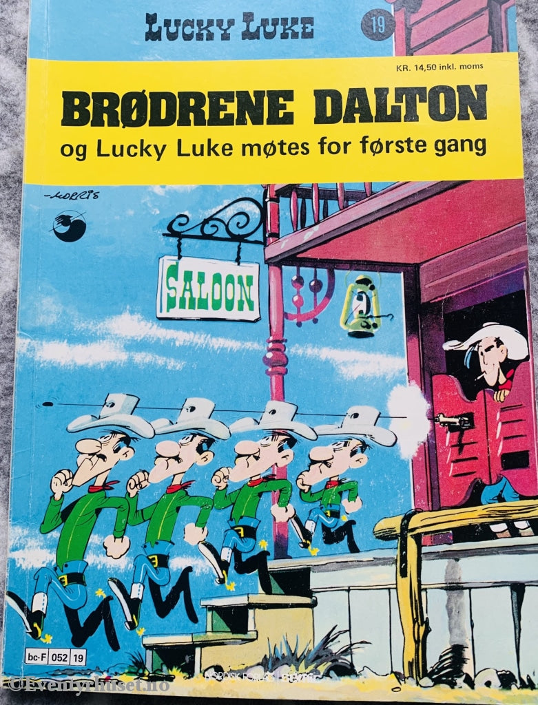 Lucky Luke 19. Brødrene Dalton Og Møtes For Første Gang. 1978. Tegneseriealbum
