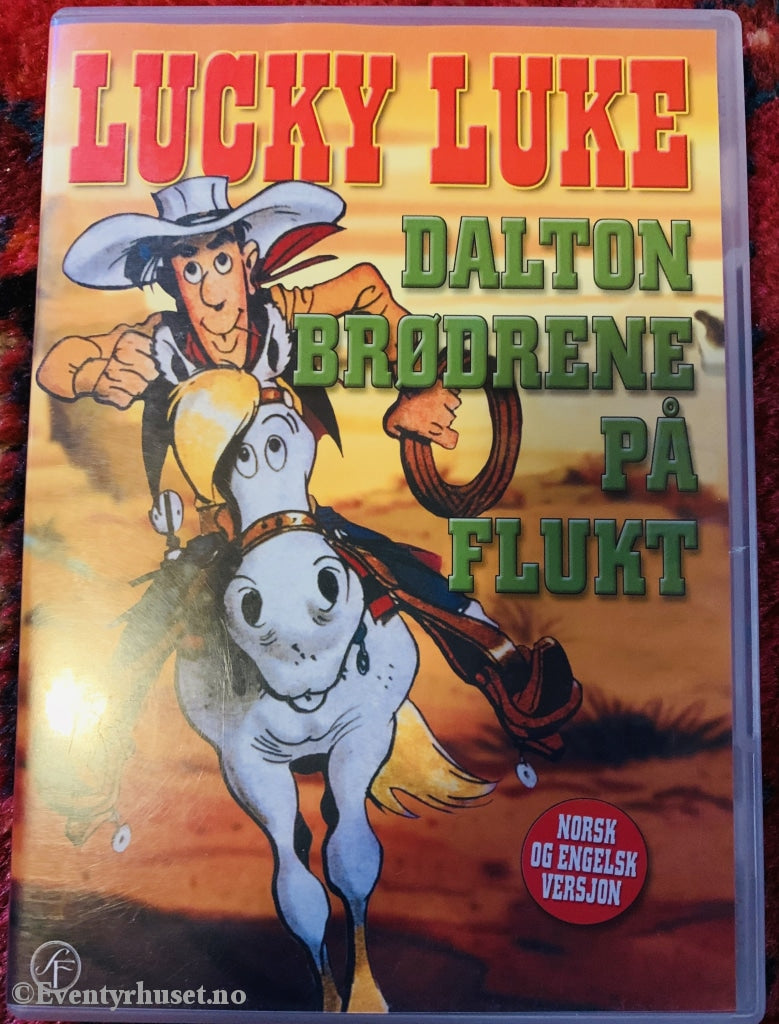 Lucky Luke. 1999. Dalton Brødrene På Flukt. Dvd. Dvd